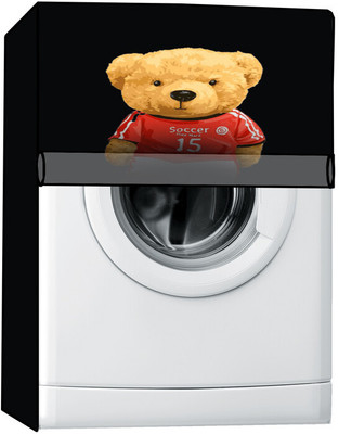 KVAR Front Loading Washing Machine  Cover(Width: 70 cm, Black)