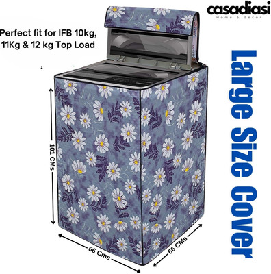 Casadiasi Top Loading Washing Machine  Cover(Width: 66 cm, Blue)