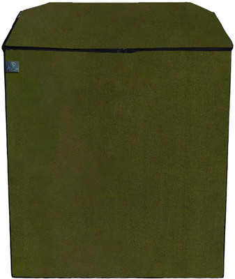 AARVYAN Semi-Automatic Washing Machine  Cover(Width: 84 cm, Green)