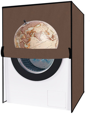 Delideal Front Loading Washing Machine  Cover(Width: 67 cm, Beige)