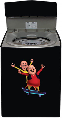 Delideal Top Loading Washing Machine  Cover(Width: 60 cm, Black)