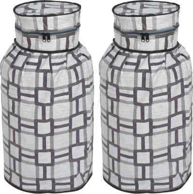 KUBER INDUSTRIES Gas Cylinder  Cover(Width: 54 cm, Grey)