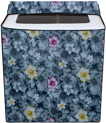 JM Homefurnishings Semi-Automatic Washing Machine  Cover(Width: 82 cm, Multicolor)