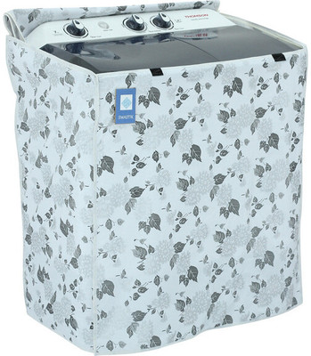 Fab Genie Semi-Automatic Washing Machine  Cover(Width: 80 cm, white)