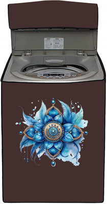 SO HOMEFURNISHING Top Loading Washing Machine  Cover(Width: 55.4 cm, Brown)