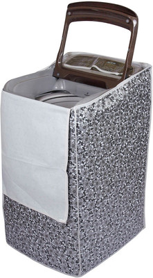 Case Genie Top Loading Washing Machine  Cover(Width: 54 cm, Grey)