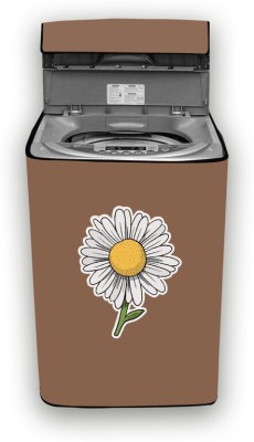 Hizing Top Loading Washing Machine  Cover(Width: 66 cm, Beige, Yellow)