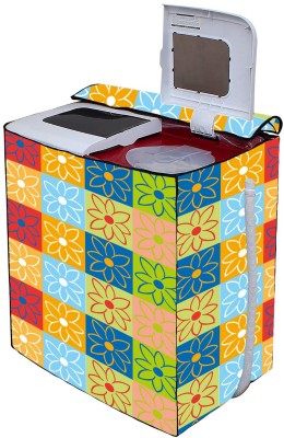 NISH CRAFT Semi-Automatic Washing Machine  Cover(Width: 48 cm, MULTI COLOUR)