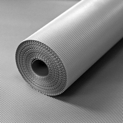 KUBER INDUSTRIES PVC (Polyvinyl Chloride) Drawer Mat(Grey, Free)