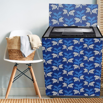 Flipkart SmartBuy Top Loading Washing Machine  Cover(Width: 55 cm, Blue, White)