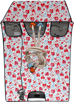 VirazCollection Top Loading Washing Machine  Cover(Width: 54 cm, Multicolor)