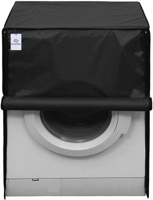 Heart Home Front Loading Washing Machine  Cover(Width: 62 cm, Black)