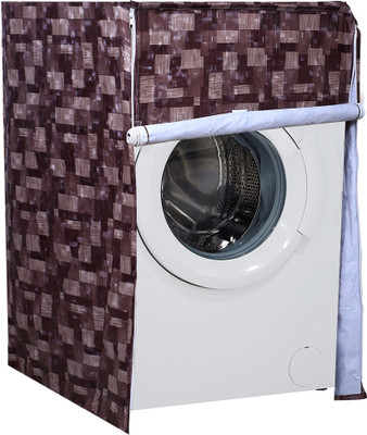 KUBER INDUSTRIES Front Loading Washing Machine  Cover(Width: 62 cm, Brown)