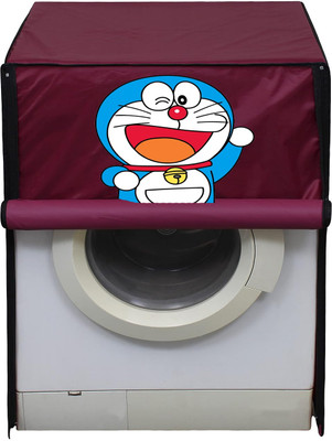 MMGRN Front Loading Washing Machine  Cover(Width: 68.6999999999998 cm, Maroon)