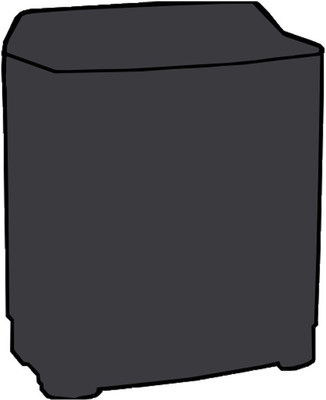 KVAR Semi-Automatic Washing Machine  Cover(Width: 84 cm, Grey)
