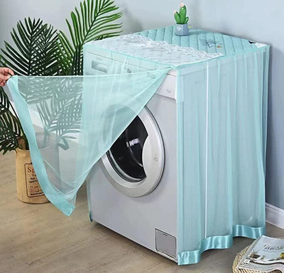 AMEEDARSHAN Front Loading Washing Machine  Cover(Width: 60 cm, Multicolour)