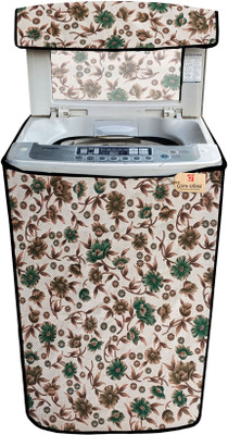 GURU-ISHMA Top Loading Washing Machine  Cover(Width: 58.23 cm, Brown, Cream)