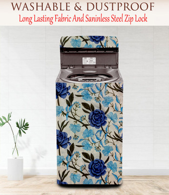Flipkart SmartBuy Top Loading Washing Machine  Cover(Width: 55 cm, Blue)