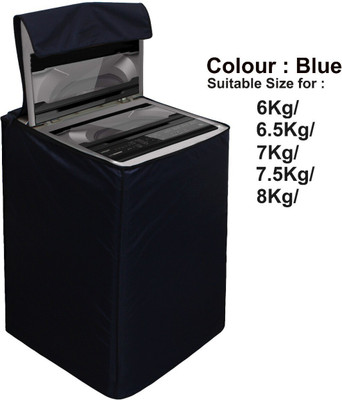 Glory Care Top Loading Washing Machine  Cover(Width: 58.42 cm, Blue)