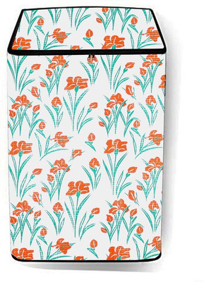 SAVEIT Top Loading Washing Machine  Cover(Width: 60 cm, Green, Orange)