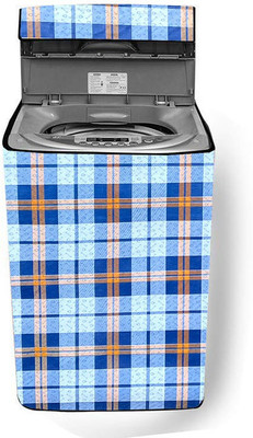 SAVEIT Top Loading Washing Machine  Cover(Width: 95 cm, Blue, Orange)