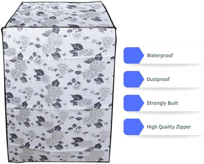 Advi Front Loading Washing Machine  Cover(Width: 66 cm, WHITE)