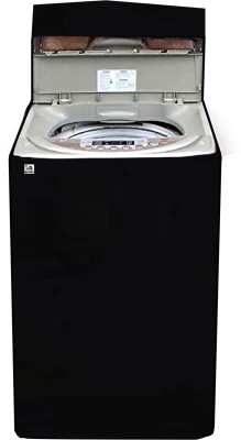 KingMatters Top Loading Washing Machine  Cover(Width: 53 cm, Black)