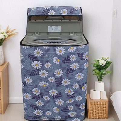 Creadcraft Top Loading Washing Machine  Cover(Width: 58.42 cm, Blue)