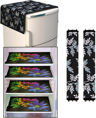 LooMantha Fridge Mat(Width: 55 cm, Black)