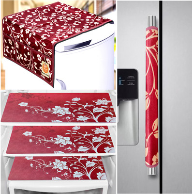 Kanushi Industries Fridge Mat(Width: 99 cm, Red)