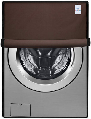Heart Home Front Loading Washing Machine  Cover(Width: 62 cm, Brown)