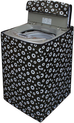 Glory Care Top Loading Washing Machine  Cover(Width: 58.42 cm, Black & White)