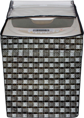 Crosia Craft Top Loading Washing Machine  Cover(Width: 66 cm, Black)
