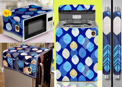 Comfort House Top Loading Washing Machine  Cover(Width: 79 cm, Blue)