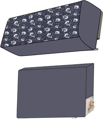 Wings Star Air Conditioner  Cover(Width: 106 cm, Multicolor)