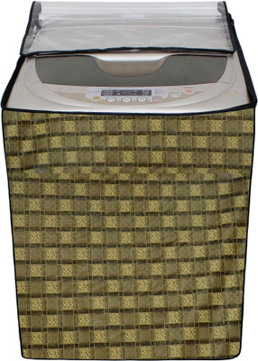 Crosia Craft Top Loading Washing Machine  Cover(Width: 66 cm, Yellow)