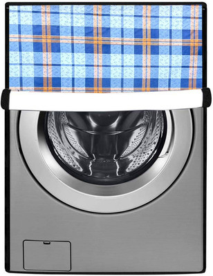 SAVEIT Front Loading Washing Machine  Cover(Width: 59 cm, Blue, Orange)