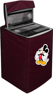 MMGRN Top Loading Washing Machine  Cover(Width: 62.6 cm, Maroon)