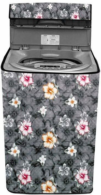 Wings Star Top Loading Washing Machine  Cover(Width: 59 cm, Grey)