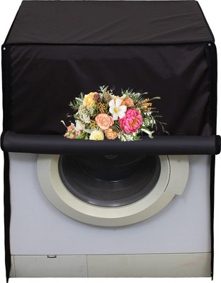 MMGRN Front Loading Washing Machine  Cover(Width: 54.6 cm, Black)