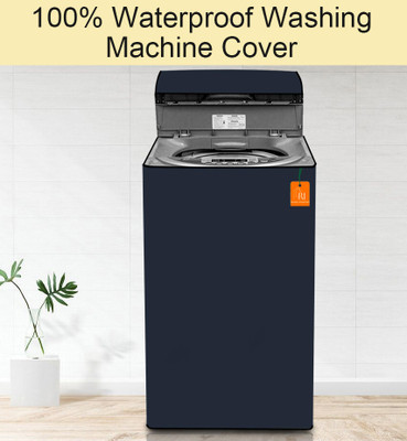 RELOOK INDUSTRIES Top Loading Washing Machine  Cover(Width: 58 cm, Blue)