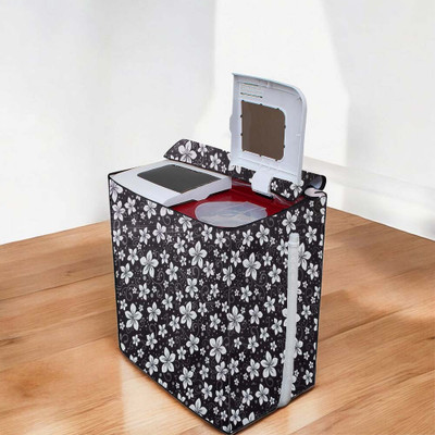 shrinitya Semi-Automatic Washing Machine  Cover(Width: 77 cm, Multicolor)