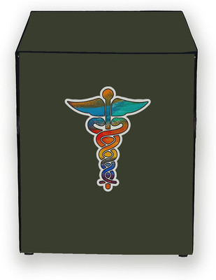 Hizing Front Loading Washing Machine  Cover(Width: 70 cm, Green, Blue)