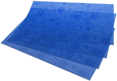 KUBER INDUSTRIES Fridge Mat(Width: 48 cm, Blue)