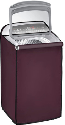 Vocal Store Top Loading Washing Machine  Cover(Width: 55 cm, Maroon)