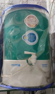 JSR AQUA Water Purifier  Cover(Width: 16 cm, Blue & Transprent)