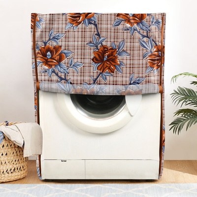 E-Retailer Front Loading Washing Machine  Cover(Width: 58 cm, Brown)