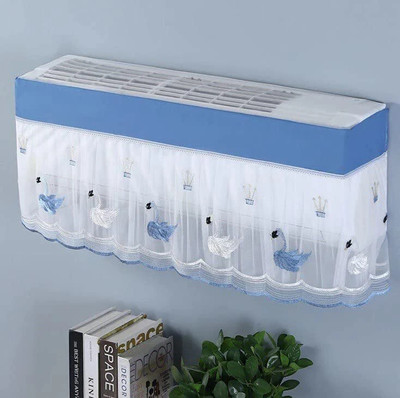 Sahaj Creation Air Conditioner  Cover(Width: 87 cm, Blue)