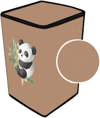 JM Homefurnishings Top Loading Washing Machine  Cover(Width: 67 cm, Beige)