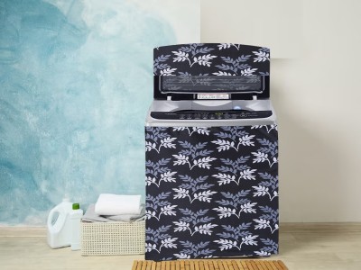 REVEXO Top Loading Washing Machine  Cover(Width: 55 cm, Black, White)